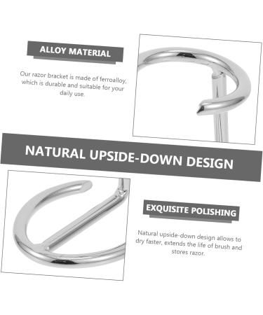 Premium Vertical Razor Holder & Organizer for Men - Dressoos 1 Stk | Durable Stylish & Perfect for International Shipping - Buy Online on SooperMarket.com