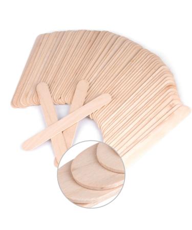 ANGGREK 100Pcs Waxing Stick Spatula Disposable Wooden Hair Removal & Craft Sticks for Body Waxing | International Shipping - Buy Online on SooperMarket.com