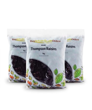 Organic Thompson Raisins 3kg (BWFO)