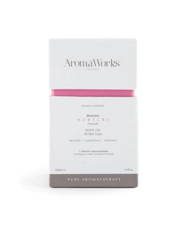 Aromaworks Nurture Body Oil 100 ml | Natural May Chang & Sandalwood | Handmade UK | All Skin Types Shop Worldwide - Buy Online on SooperMarket.com