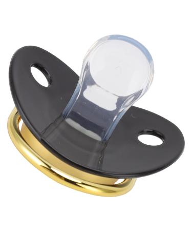 Buy BPA-Free Silicone Baby Pacifier with Clips | Soft & Lightweight | Ideal for 6-18 Months - Black Bling Design - Buy Online on SooperMarket.com