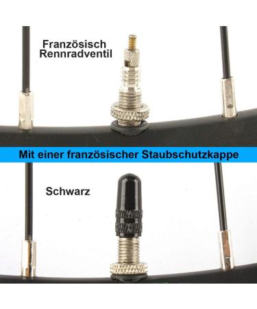 Shop Shipeekin 14-Part Multi-Colored French Valve Caps Set - Aluminum Alloy Presta Valve Caps & Adapters for Bicycle Dust Protection - Buy Online on SooperMarket.com