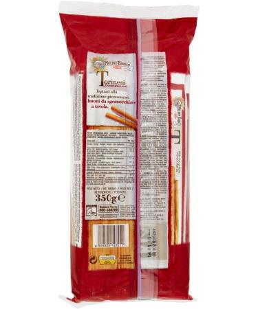 Mulino Bianco Grissini Torinesi Croccanti Ristorante Italian Breadsticks 350 g - Buy Online on SooperMarket.com