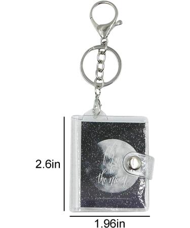 AIBEARTY 5 PCS 16 Pockets Mini Photos Album 1 Inch 2 Inch Insert Photo Card Holder Picture Frame Keychain Storage Book with Keyring Birthday Anniversary Wedding Memory Gifts  2 inch C - Buy Online on SooperMarket.com