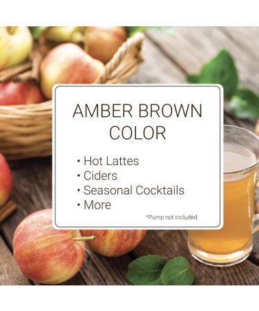 Monin Caramel Apple Butter Syrup - Buttery Caramel & Cooked Apple Flavor | Non-GMO & Gluten-Free | Ideal for Hot Lattes, Ciders, and Seasonal Cocktails | 750 ml (25.36 Fl Oz) Pack of 1 - Buy Online on SooperMarket.com