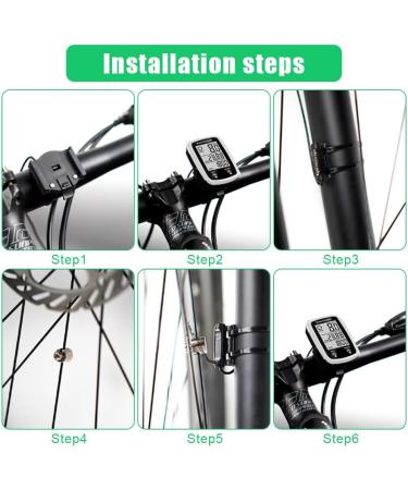 Buy Hojalis Bike Computer - Wired Speedometer with 19 Functions | Waterproof Multifunctional Bicycle Tacho - Buy Online on SooperMarket.com