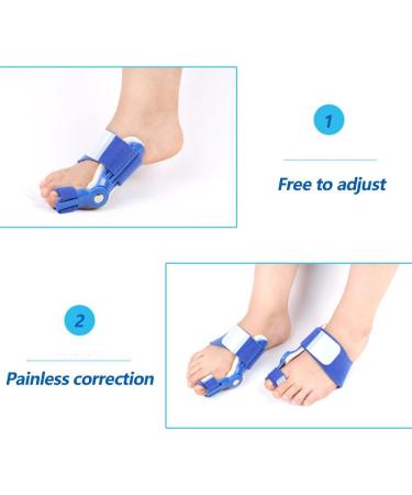 Jiusike Blue Right Thumb Straightener Tape for Bunion Toe Correction & Foot Care - Multicolor One Size - Buy Online on SooperMarket.com