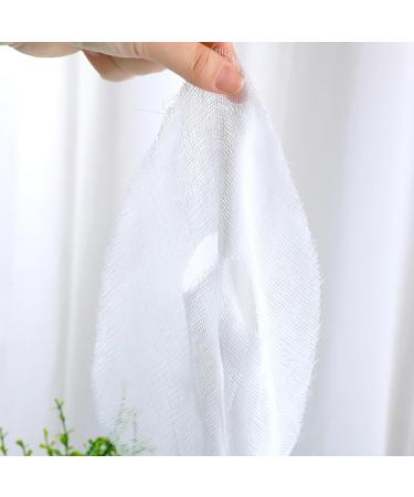 Bulk Gauze Face Masks - 100 Precut Disposable DIY Facial Mask Sheets for Salons | Strong Water Absorption - Buy Online on SooperMarket.com