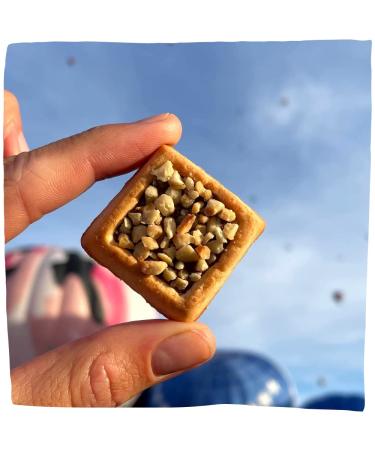 Michel et Augustin Gourmet Shortbread Cookies - Chocolate Hazelnut | Individually Wrapped | Kosher | 40ct Gravity Box - Buy Online on SooperMarket.com