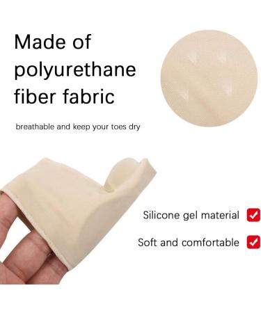 Polyurethane Fiber Toe Straightener: Non-Slip Silicone Bunion Protector for Men & Women at Home - Buy Online on SooperMarket.com