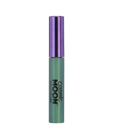 Cosmic Moon - Metallic Eyeliner - 10ml - For fascinating metallic eye styles 10 ml (1 pack) Green