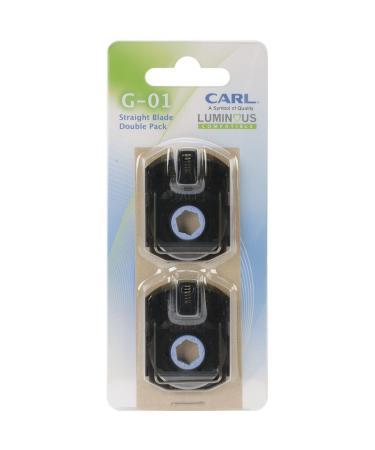 Carl Professional Rotary Trimmer Replacement Blade 2/Pkg-Straight  for RT-200N 28953326
