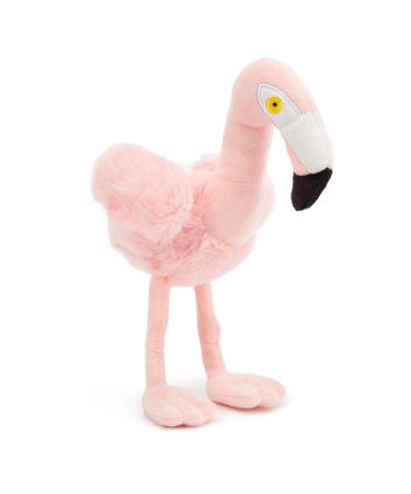 Zappi Co Ultra Soft Flamingo Plush Toy (20cm Length) - 100% Recycled Eco-Friendly Newborn Gift Realistic Lifelike