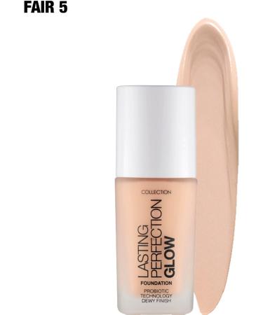 Collection Cosmetics Lasting Perfection Glow Foundation - Medium to Full Coverage 27ml Fair - Buy Online on SooperMarket.com