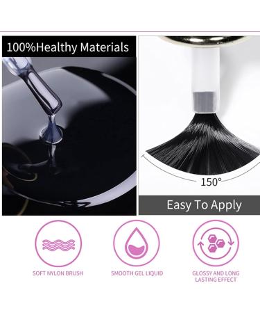 Builder Base Strengthening Gel 6 In 1 Clear UV Gel Nail Polish Coat For Nail Repair Extension & Modeling Sticking Rhinestone Nail Art Glue 15ml Quick Extension Building - Buy Online on SooperMarket.com