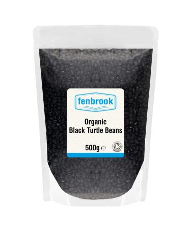 Organic Black Turtle Beans 500g | Certified Organic by Fenbrook Organic