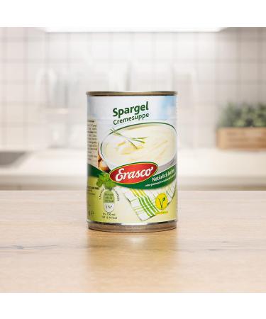 Erasco Asparagus Cream Soup - Pack of 3 (3 x 390 ml) | International Shipping Available - Buy Online on SooperMarket.com