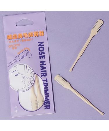 24Pcs Bloame Nose Hair Trimmer Bloame 2-in-1 Nose Hair Trimmer with Ear Picker 360 Rotating Nostril Hair Removal Tool Manual Nose Hair Trimmer for Women Men (16PC) - Buy Online on SooperMarket.com