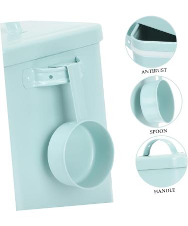 ORFOFE Box Dispenser Washing Laundry Laundry Bucket Softener Beads Iron 1 count (Pack of 1) Light Green - Buy Online on SooperMarket.com