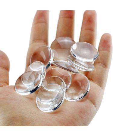 Acmer 1 inch/25mm Clear Glass Cabochons - 200 Pieces for Photo Pendant Craft Jewelry Making - Buy Online on SooperMarket.com