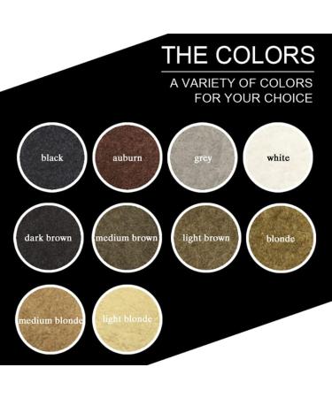 1BAG Hair Building Fibers Instant Hair Loss Treatment Color Powder Conceal Thinning Hair Add Volume For Both Men & Women(Black)  - Buy Online on SooperMarket.com
