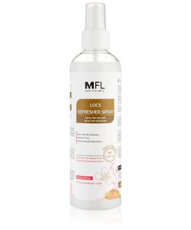 Made For Locs Vegan Rose Water Refresher Spray | Locs Moisturizer | Locs Deodorizer | Amazing Scents (Cherry Blossom 8 oz) Cherry Blossom 8 Fl Oz (Pack of 1)