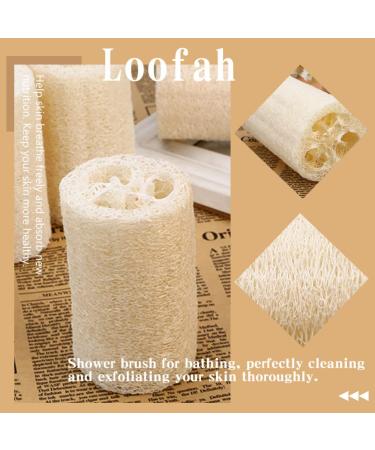 Cabilock 2Pcs Loofah Body Wash - Exfoliating Mesh Bath Sponge for Soothe Skin & Massage - Ideal for Shower & Bath Cleaning - Buy Online on SooperMarket.com