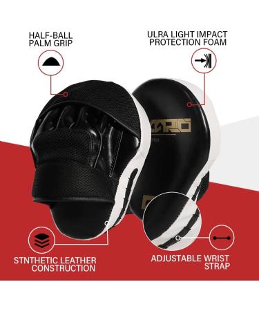 Punching Mitt Curved Boxing Pad for MMA Muay Thai Training - Single Hand Target for Dojo Sparring - Buy Online on SooperMarket.com