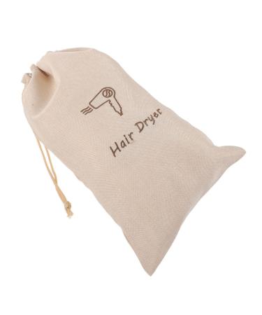 IMIKEYA Hair Dryer Bag Blow Dryer Travel Size Hair Dryer Drawstring Storage Bags Linen Bag Retractable Cable Universal
