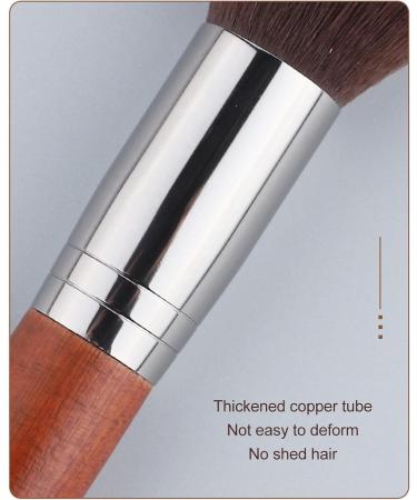Verdant Touch Jaw Contour Brush Fishtail Head Jaw Line Contour Brush Fiber Hair Makeup Artist Cosmetic Tool - Buy Online on SooperMarket.com