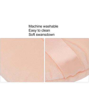 Powder Puff Wet and Dry Washable Soft Swansdown Large Round Loose Powder Puff for Makeup (Skin Color) - Buy Online on SooperMarket.com