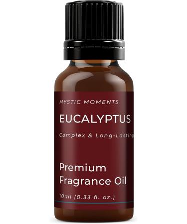 Mystic Moments Eucalyptus Fragrance Oil 10ml - Ideal for Soaps, Candles, Bath Bombs, Oil Burners, Diffusers, Skin & Hair Care - Buy Online on SooperMarket.com