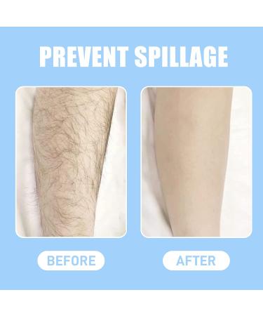 Crystal Hair Eraser - Painless Exfoliation Hair Remover for Men & Women | Fast & Easy Hair Removal Tool for Arms, Legs, Back, Chest | Soft, Smooth, Silky Skin | Rose Gold - Buy Online on SooperMarket.com