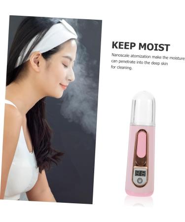 Mikinona Steamer Mister Handy Mist Facial Cool Mister Mist Spray Mister Face Spray Face Mist Steamer Sprayer Steamboat Mini 14X3.9X3.9CM - Buy Online on SooperMarket.com