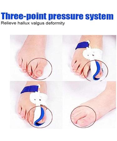 Alleviate Foot Pain with Hallux Valgus Corrector - Toe Straightener Bunion Corrector for Men and Women - Orthopedic Toe Brace with Separators & Spacers - Buy Online on SooperMarket.com