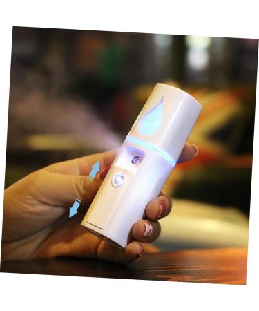 Baluue Nanometer Sprayer Makeup Brishes Face Sprayer Mini Face Humidifier Cool Face Mist Steamer White - Buy Online on SooperMarket.com