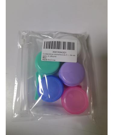 20ml Clear Cosmetic Containers - Empty Cream Jars with Screw Cap | 5-Piece Travel Makeup Set - Buy Online on SooperMarket.com