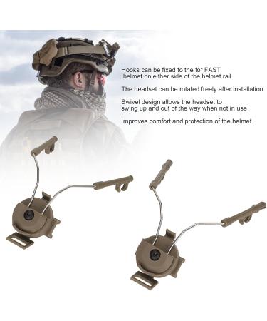 Yoidesu ARC Adapter - Communication Headset Rail Suspension for Airsoft | Left & Right Side Headphone Holder | Compatible with COMTAC - Buy Online on SooperMarket.com