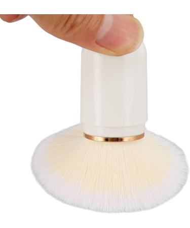 Kabuki Makeup Brush with Transparent Base Soft and Durable Bristles for Blush Powder Blending for Makeup Look - Buy Online on SooperMarket.com