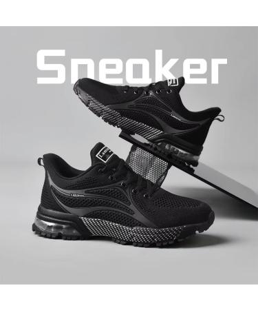 Lamincoa Women's Air Running Shoes - Non Slip Athletic Sneakers, Size 8, Black - Buy Online on SooperMarket.com