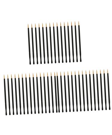 Beavorty 150 Pcs white Wand Applicator Eyeliner Liquid Eye shadow brush gel eyeliner brush