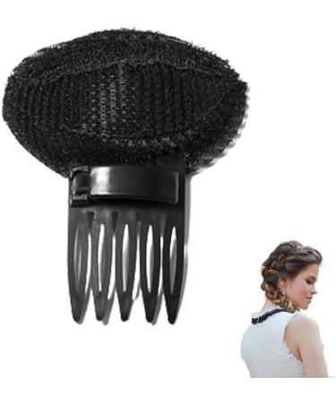 YOUDING Invisible Flufffy Hair Pad | Sponge Bump Volume Hair Clip | Root Rise Hair Clip | Puff Clip Hair Head | Sponge Clip Front Hair Volume Clip Lift Bun Hair Clips Invisible False Hair Pad Black - Buy Online on SooperMarket.com