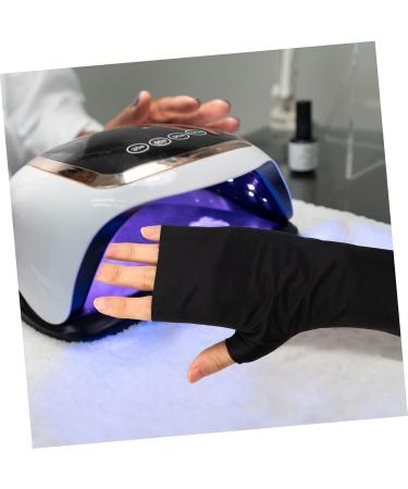 Healeved 4 Pairs Nail Gloves Manicure Gloves Protection Nail Supplies Gloves Anti Uv Gloves Uv Gloves for Nails Rays Gloves Fingerless Gloves Uv Anti Gloves Nail Anti-uv Nylon - Buy Online on SooperMarket.com