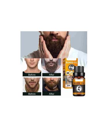 Beard care essential oil beard growth oil beard balm hair growth amplifier shampoo 100% natural ingredients beard oil serum beard growth care gifts for men him father (2 pieces)