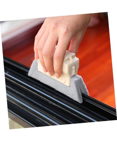Healeved 6pcs Household Cleaner Duster Window Slot Door Track Corner Cleaner Window Scrubber Mini Broom Dust Collector Window Cleaner Cleaning Groove Handheld Sweeper As Shown 14*8.5cm - Buy Online on SooperMarket.com