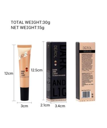 Dark Foundation Adjusting Drops - Customizable Color Mixer for Liquid Foundation - Buy Online on SooperMarket.com