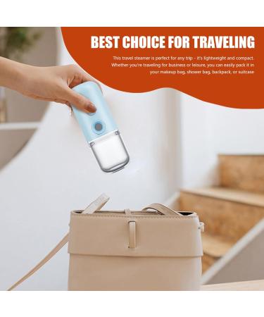 Mist Sprayer for Clothing Spray Fine Mist Mini Travel Steamers with Visual Water Tank USB Rechargeable Nano Mister Cordless Portable Spray Mist Bottle Mini Travel Steamers Mini Steamers Face Mister - Buy Online on SooperMarket.com