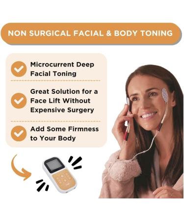 TensCare Uniglo Microcurrent Facial Toning Device to Help Reduce Visible Signs of Wrinkles and Tightens Pores. Gives a Youthful Look. EMS Programs to Help with Body Toning. Uniglo Device - Buy Online on SooperMarket.com
