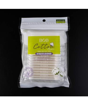 Yiwann Cotton Swabs - Disposable Double Ended Cotton Buds Individually Wrapped 100 Count - Portable Travel Essentials for International Shipping - Buy Online on SooperMarket.com