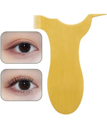 Bexdug Y Lash Lift Tool - Stainless Steel Eyelash Perm Lift Brush Reusable Y Shape Grafting Eyelash Lift Brush for Girls Women Gold T - Buy Online on SooperMarket.com